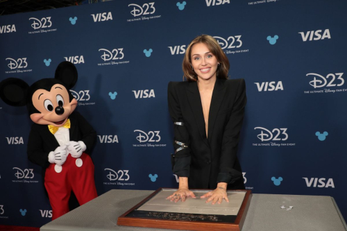 Miley Cyrus at Disney Legends Awards Ceremony at Honda Center in Anaheim 1