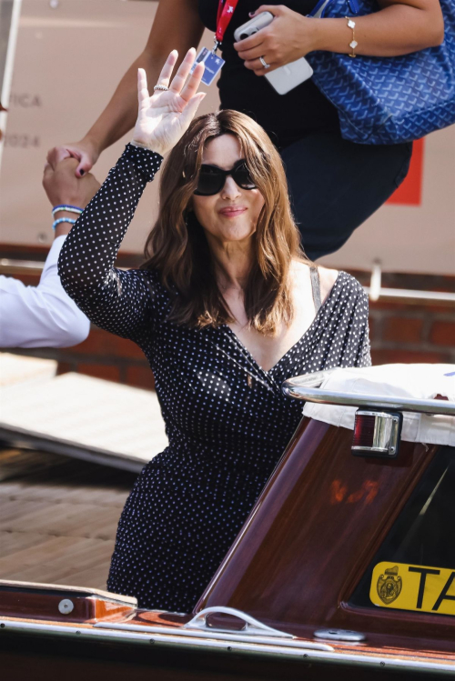 Monica Bellucci Hotel Excelsior Arrival Venice Film Festival 2024 3