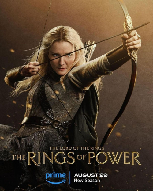 Morfydd Clark The Rings of Power Season 2 Posters and Trailer 2024 2