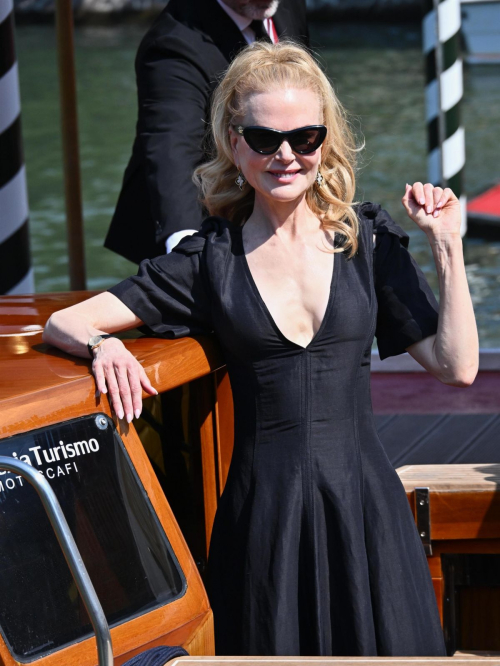 Nicole Kidman Arrives at Hotel Excelsior at Venice Film Festival 2024