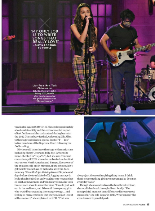 Olivia Rodrigo in Special Edition People Magazine 2024 33