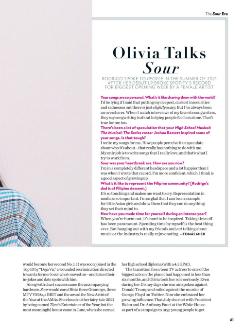 Olivia Rodrigo in Special Edition People Magazine 2024 35