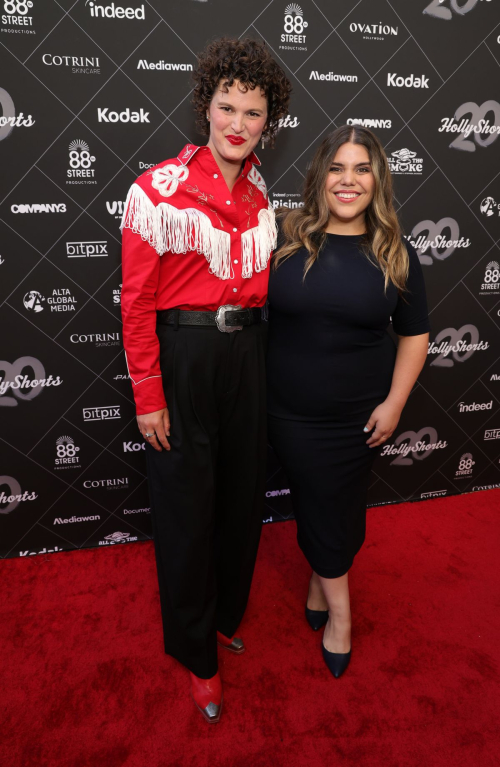 Paige Sommerer and Brooka Markham at 20th Annual HollyShorts Film Festival Opening Night in Hollywood 1