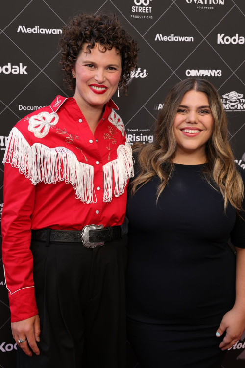 Paige Sommerer and Brooka Markham at 20th Annual HollyShorts Film Festival Opening Night in Hollywood 2