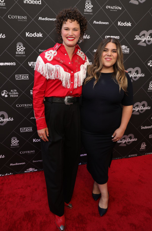 Paige Sommerer and Brooka Markham at 20th Annual HollyShorts Film Festival Opening Night in Hollywood 3