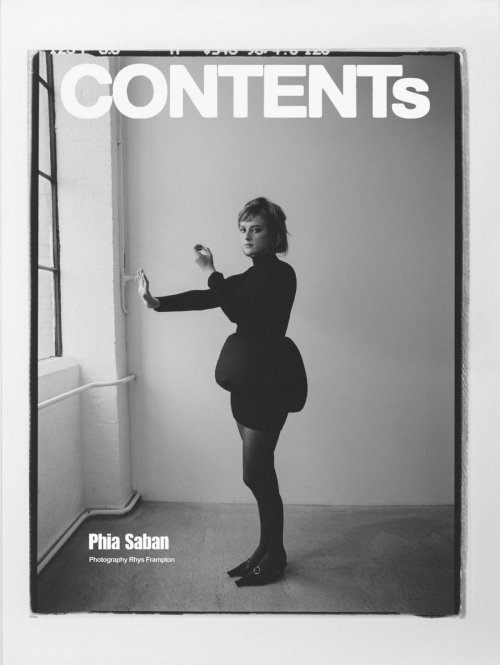 Phia Saban for ContentMode Magazine