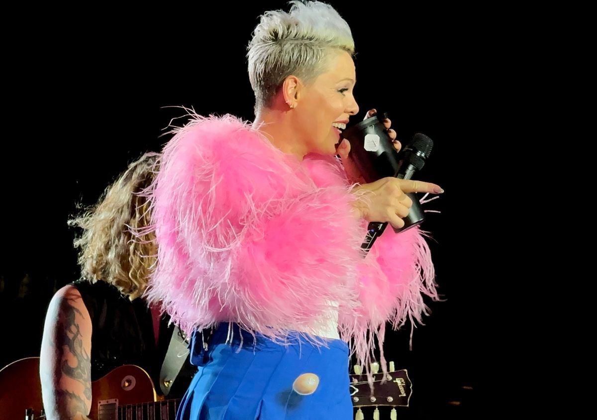 Pink Performs Lincoln Financial Field Philadelphia August 2024