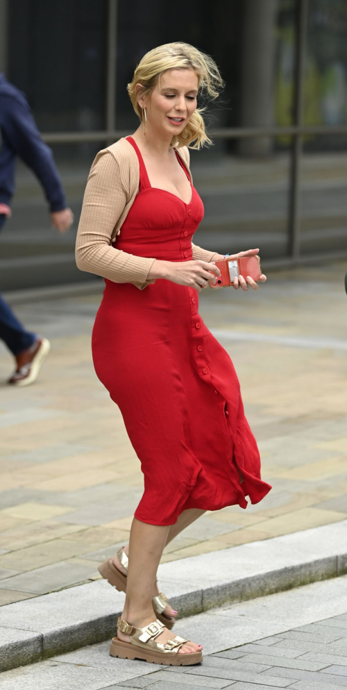 Rachel Riley Leaves Countdown Filming at Media City in Salford 3