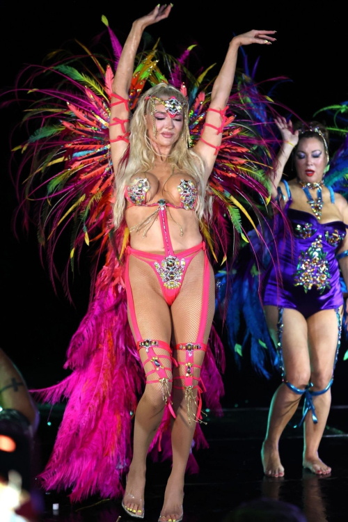 Real Housewives of Beverly Hills Cast at Carnival Themed Night in St. Lucia 1