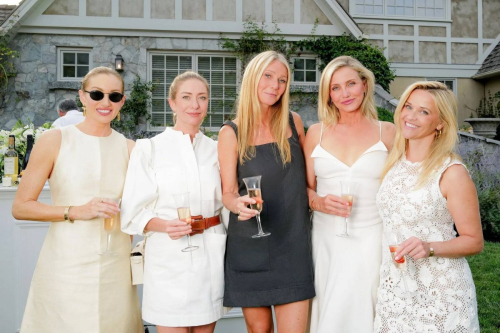 Reese Witherspoon, Cameron Diaz, and Gwyneth Paltrow at Avaline Wine Dinner 2