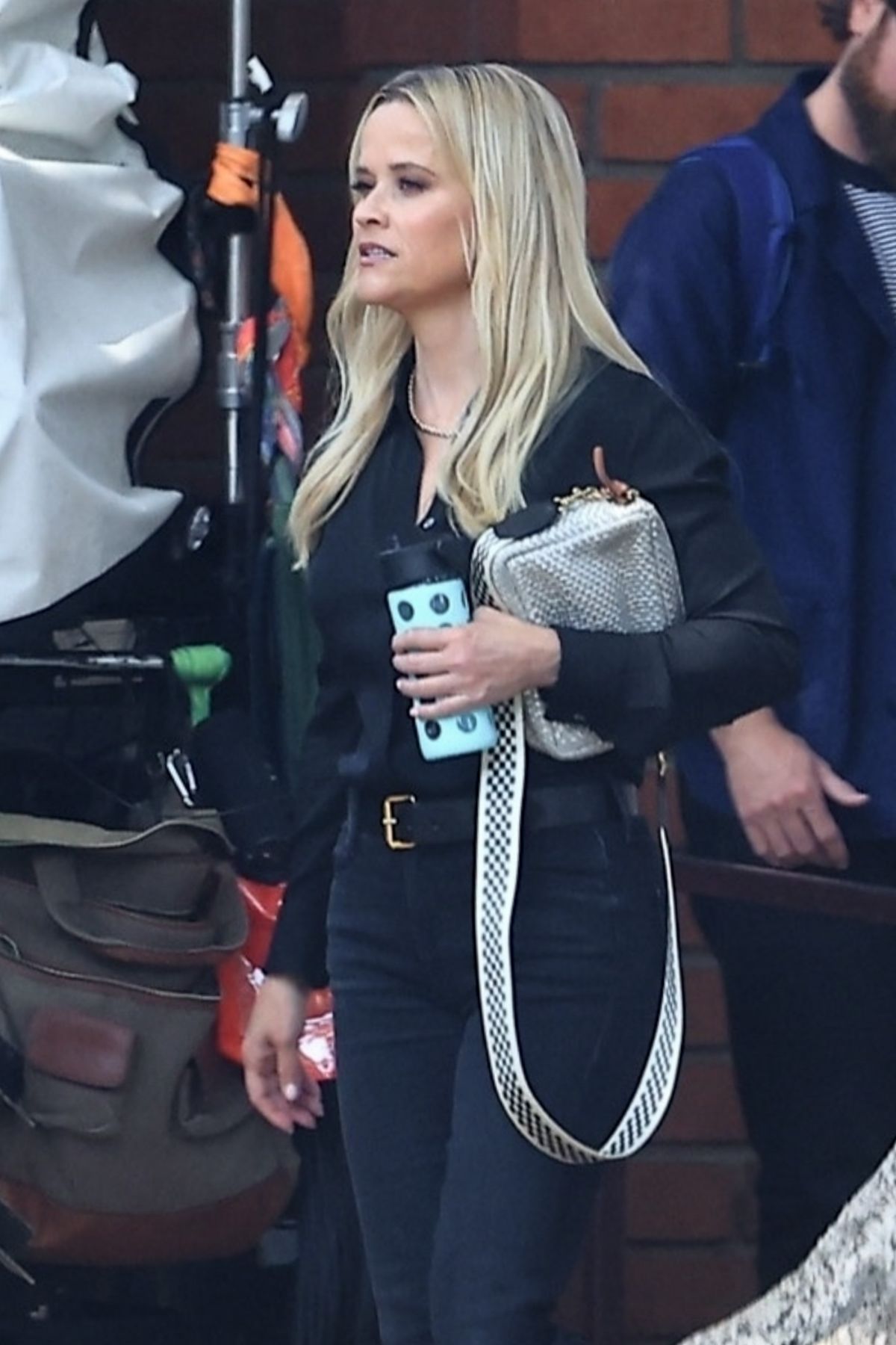 Reese Witherspoon Set The Morning Show Los Angeles