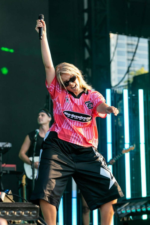 Renee Rapp Performs at Lollapalooza Festival 2024 at Grant Park in Chicago 5