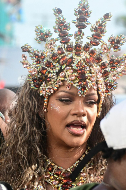 Rihanna at Barbados Crop Over Carnival 8