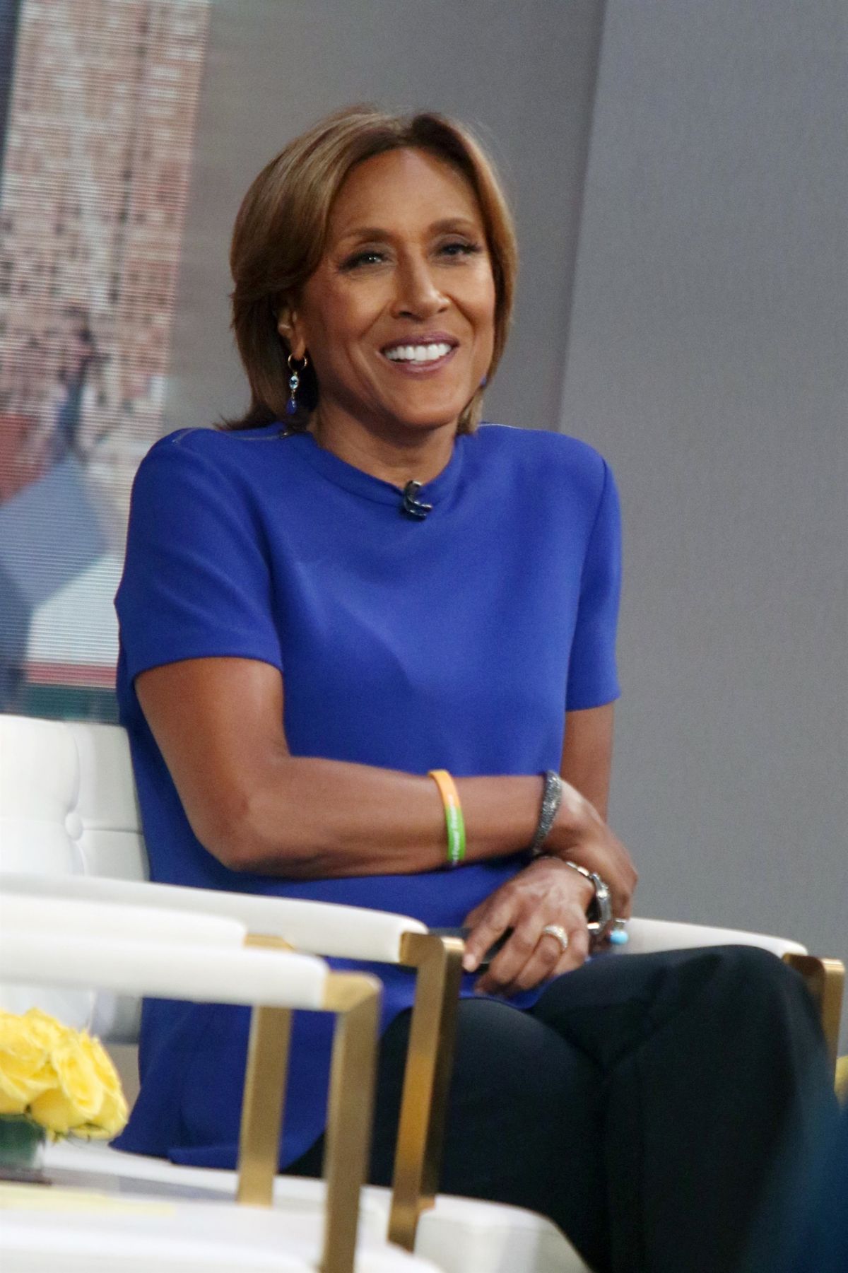 Robin Roberts at Good Morning America in New York