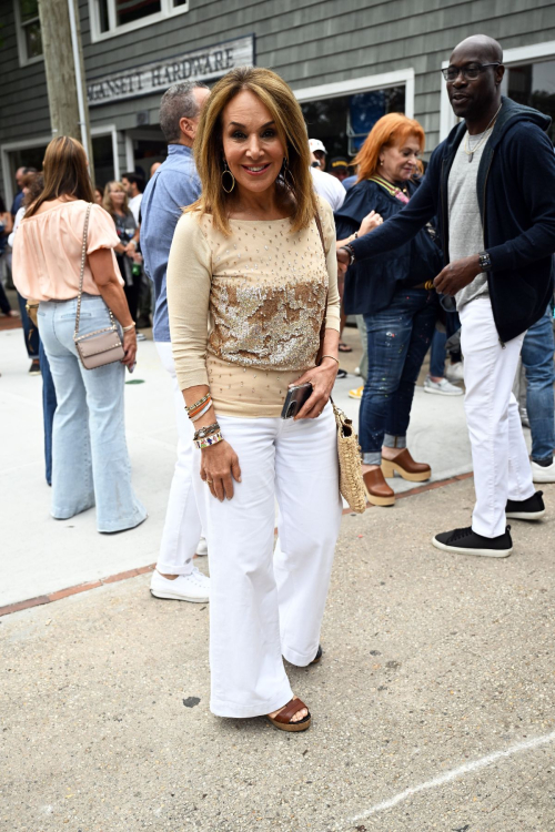 Rosanna Scotto Arrives at The Talk House in Amagansett for Jelly Roll Concert in The Hamptons August 2024 1