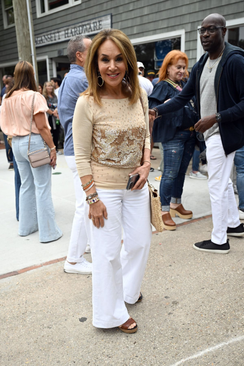 Rosanna Scotto Arrives at The Talk House in Amagansett for Jelly Roll Concert in The Hamptons August 2024 2