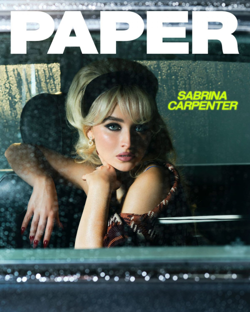 Sabrina Carpenter for Paper Magazine August 2024