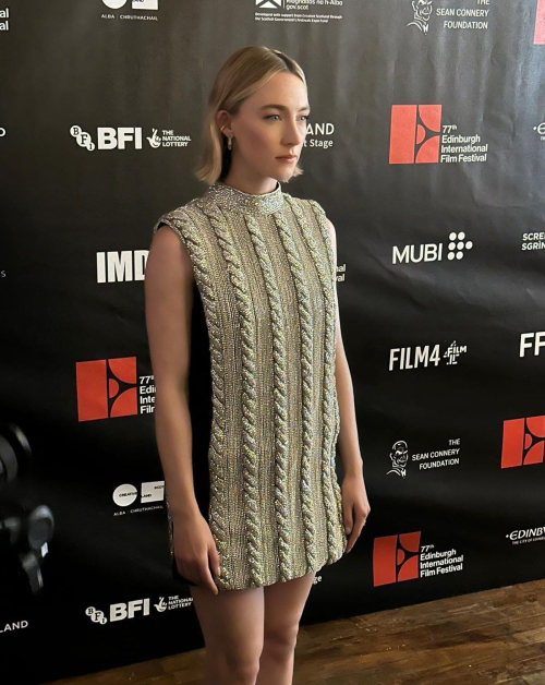 Saoirse Ronan The Outrun Premiere 77th Edinburgh International Film Festival August 2024 1