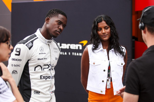 Simone Ashley at F1 Hungarian Grand Prix June 2024 2