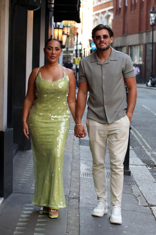 Sophie Kasaei Arrives at Press Launch Night in London 2024 3