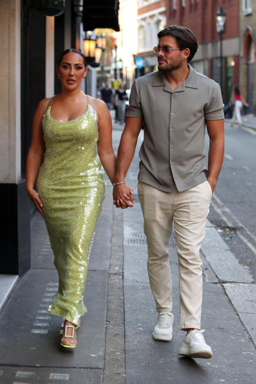 Sophie Kasaei Arrives at Press Launch Night in London 2024 6