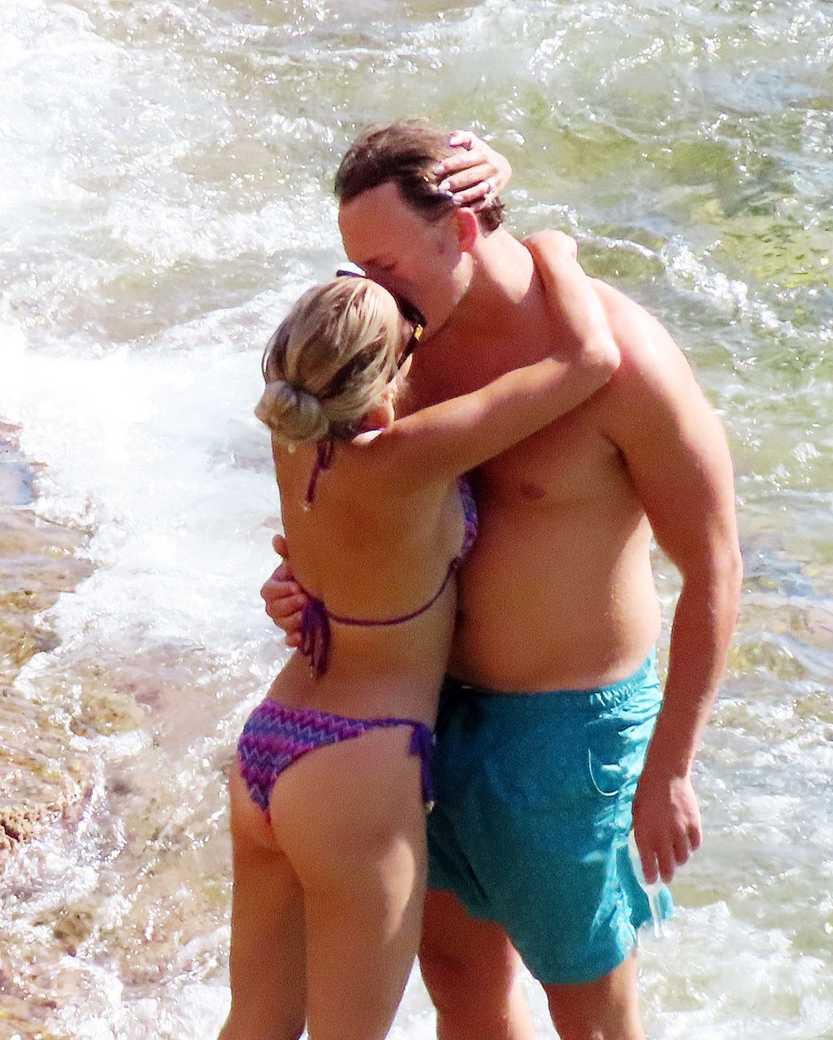 Sylvie Meis in Bikini and Patrick Gruhn on Holiday in Mallorca, August 2024