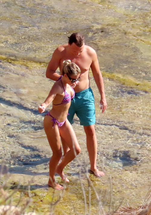 Sylvie Meis in Bikini and Patrick Gruhn on Holiday in Mallorca, August 2024 2