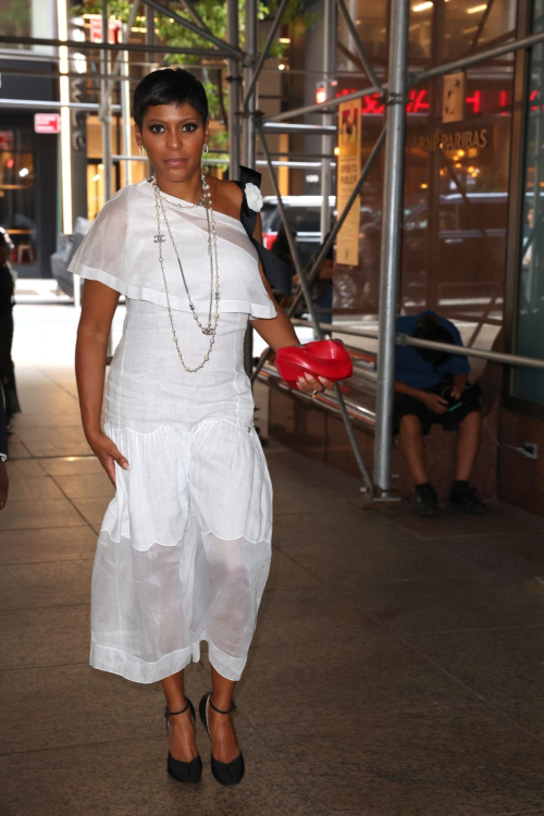 Tamron Hall Arrives at Event Hosted by Lee Daniels at Le Bernardin in New York 6