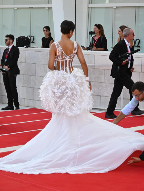 Taylor Russell at Beetlejuice Beetlejuice Opening Premiere at 81st Venice International Film Festival 3