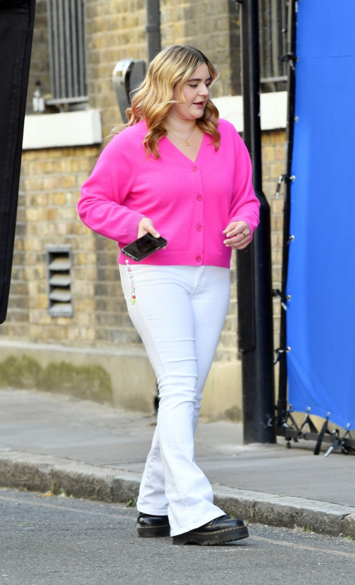 Tilly Ramsay Filming Dish It Out London 1