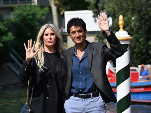 Tiziana Rocca Arrives at 81st Venice International Film Festival 2