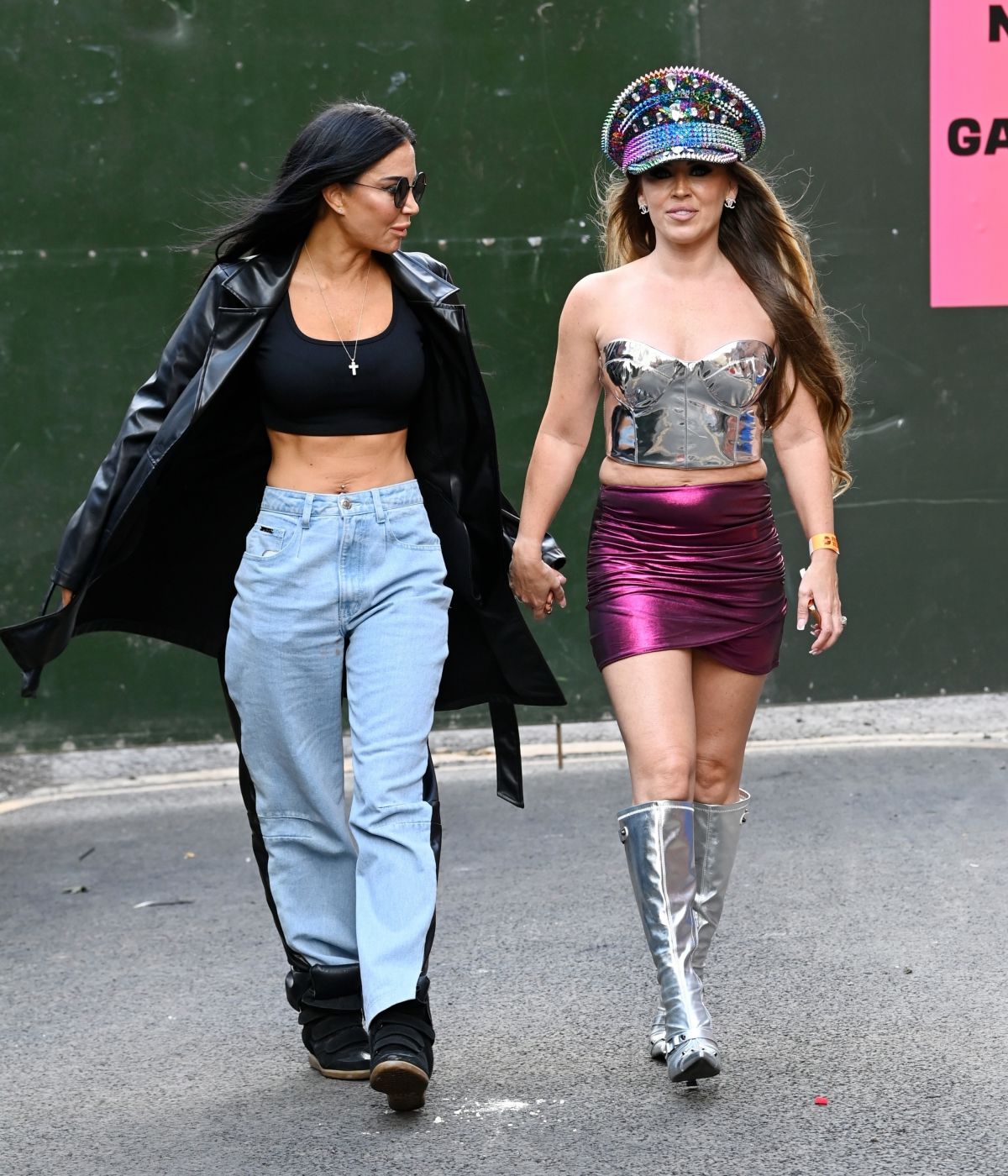 Tulisa Contostavlos and Michelle Mckenna Arrives at Manchester Pride August 2024