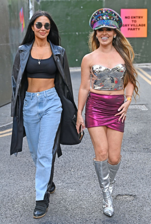 Tulisa Contostavlos and Michelle Mckenna Arrives at Manchester Pride August 2024 4