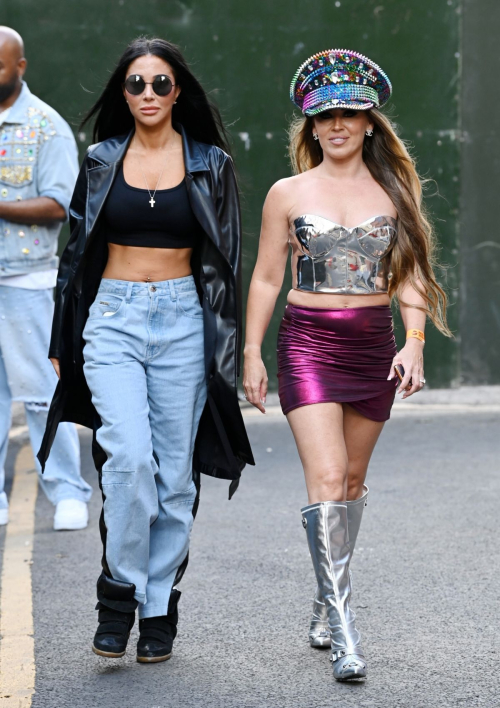 Tulisa Contostavlos and Michelle Mckenna Arrives at Manchester Pride August 2024 8