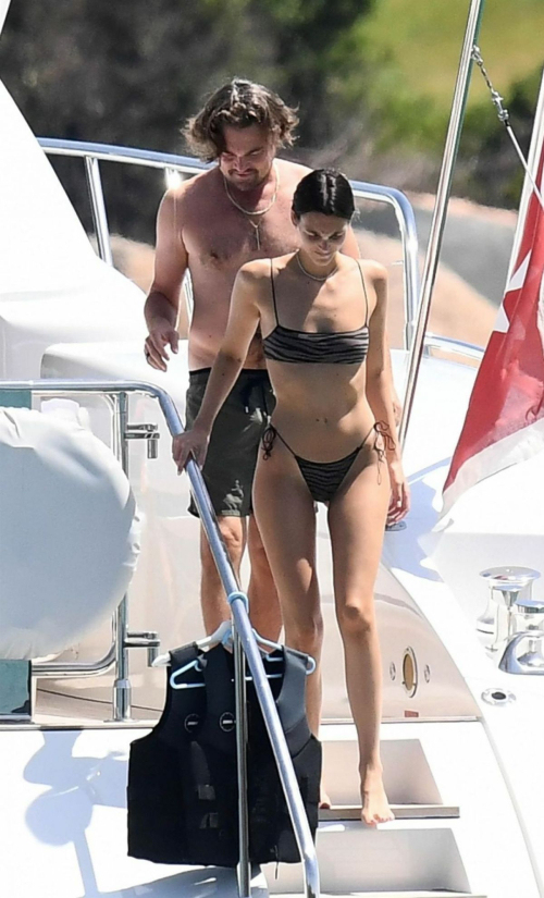 Vittoria Ceretti in Bikini on Boat in Sardinia 3