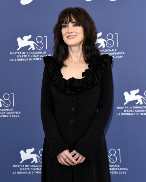 Winona Ryder at Beetlejuice Beetlejuice Photocall at 81st Venice International Film Festival 1