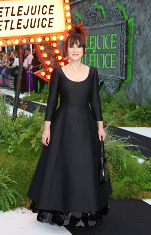 Winona Ryder at Beetlejuice Beetlejuice premiere in London 1