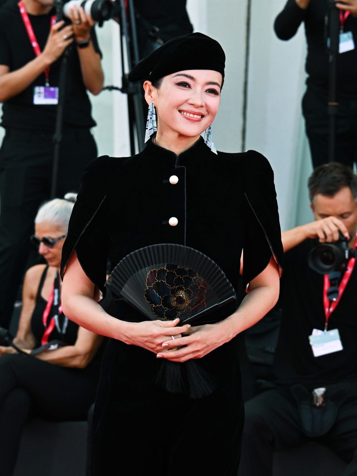 Zhang Ziyi at Beetlejuice Beetlejuice Opening Premiere at 81st Venice International Film Festival