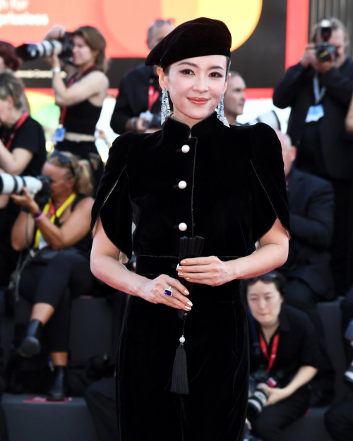 Zhang Ziyi at Beetlejuice Beetlejuice Opening Premiere at 81st Venice International Film Festival 1