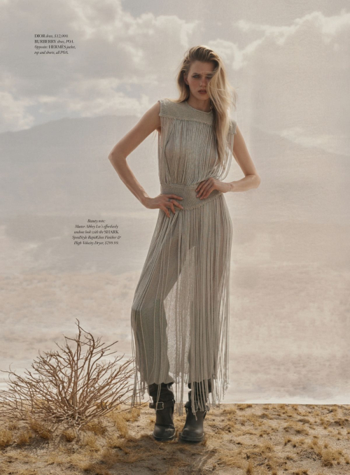 Abbey Lee Kershaw in InStyle Australia Winter 2024 Edition 9