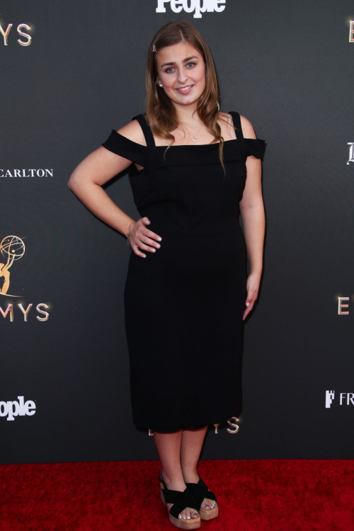 Abbey Romeo at 76th Emmys Exclusive Performer Nominee Celebration in Los Angeles