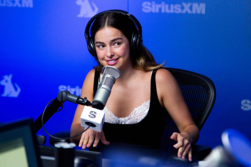 Addison Rae at SiriusXM Studios in New York 3