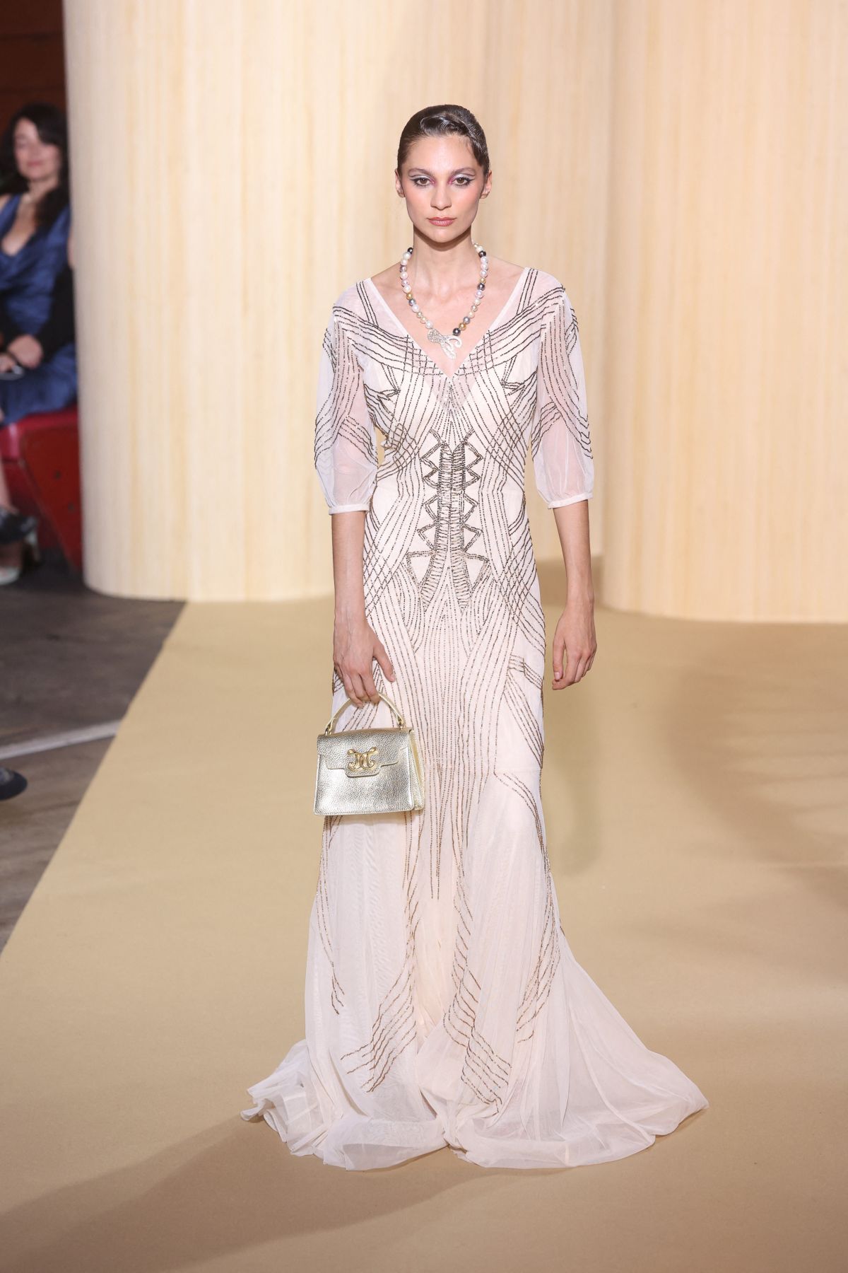 Adele De Fontenay at Christophe Guillarme Runway Show, September 2024