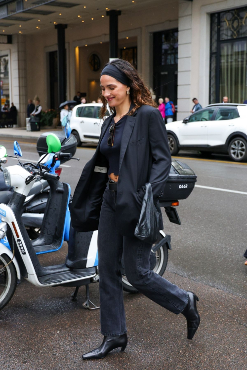 Adria Arjona Out at Milan Fashion Week 4