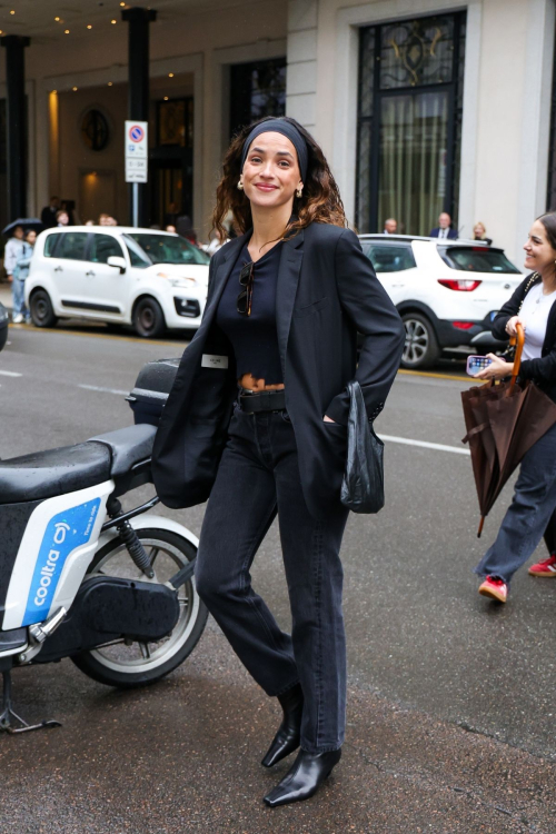 Adria Arjona Out at Milan Fashion Week 6