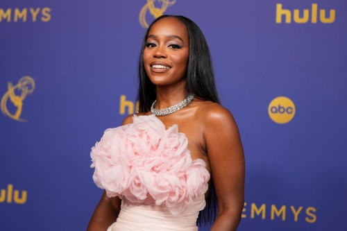 Aja Naomi King at 76th Emmy Awards at Peacock Theatre in Los Angeles 3