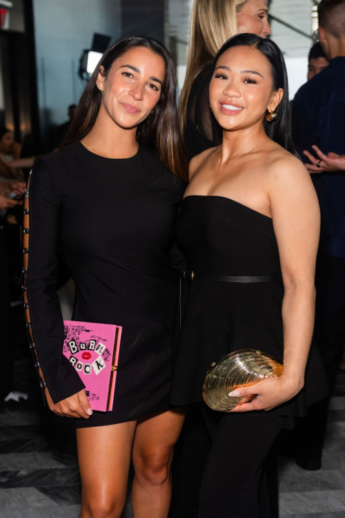 aly raisman at fiji water x simkhai ss25 runway show at nyfw in new york 4