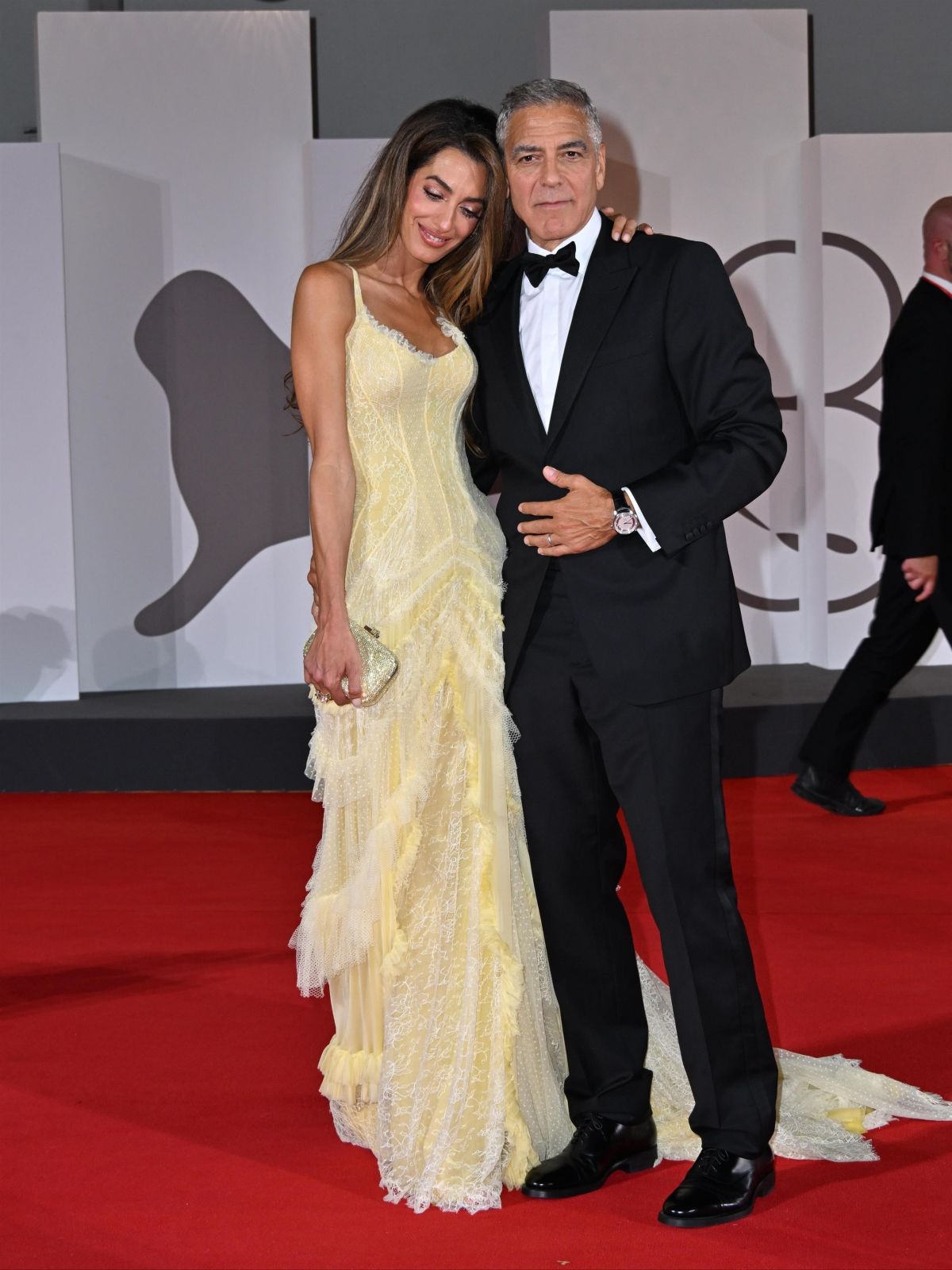 Amal and George Clooney at Wolfs Premiere, Venice Film Festival 2024