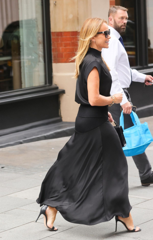 Amanda Holden arrives at Heart Radio in London 5