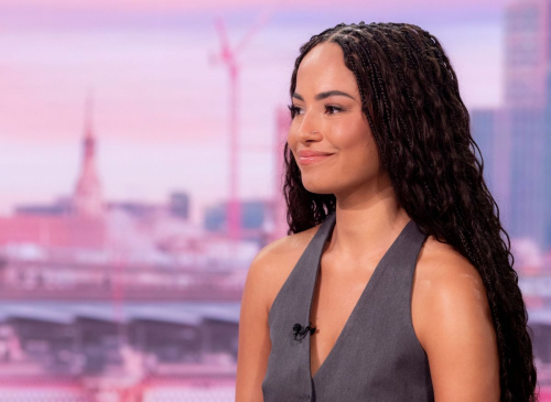 Amber Rose Gill at Good Morning Britain TV Show London 2